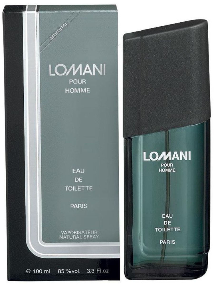 Мужская туалетная вода, LOMANI POUR HOMME, 100мл