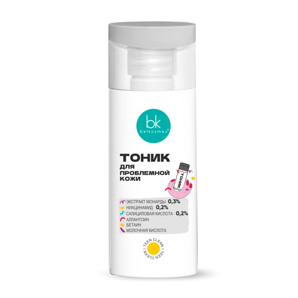 Тоник для проблемной кожи TEEN CLEAN, Belkosmex